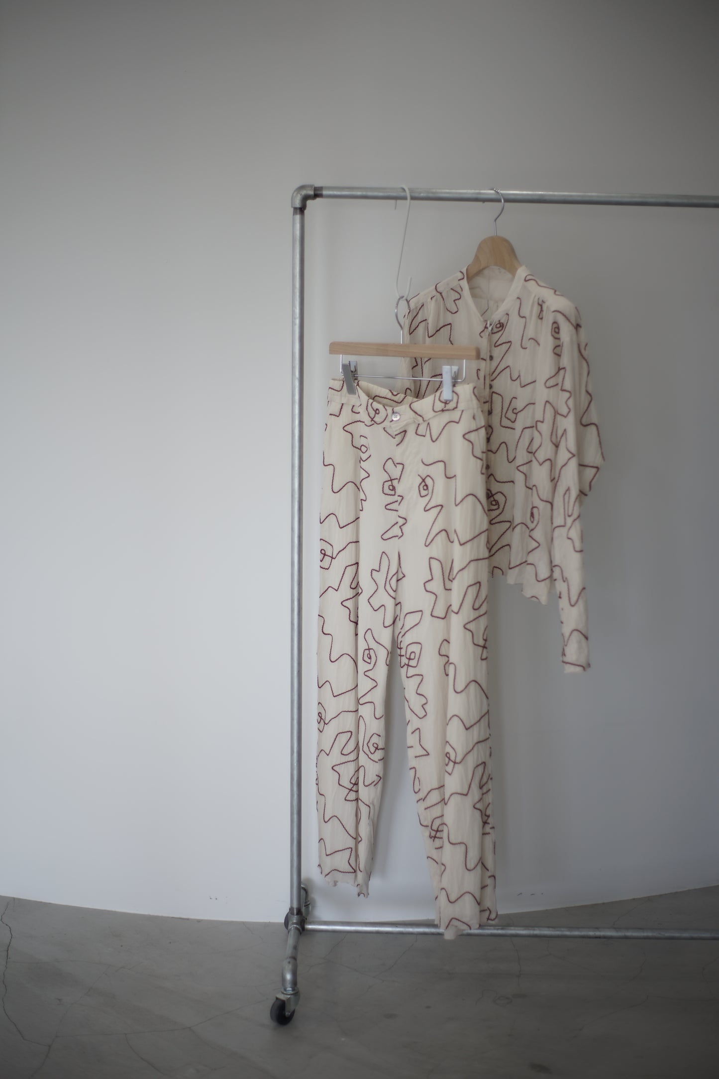 JöICEADDED / Geometric Pattern Pants