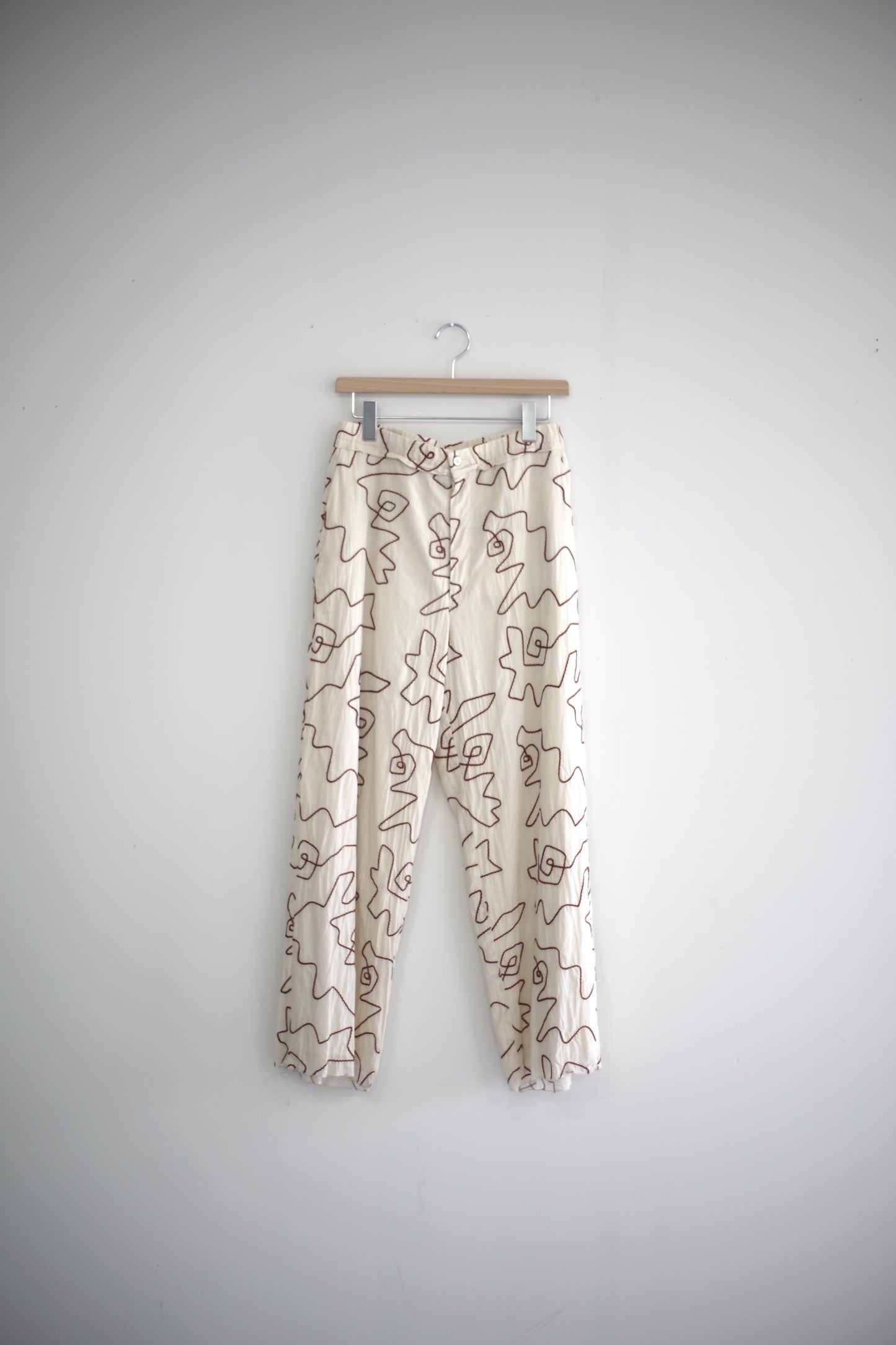 JöICEADDED / Geometric Pattern Pants