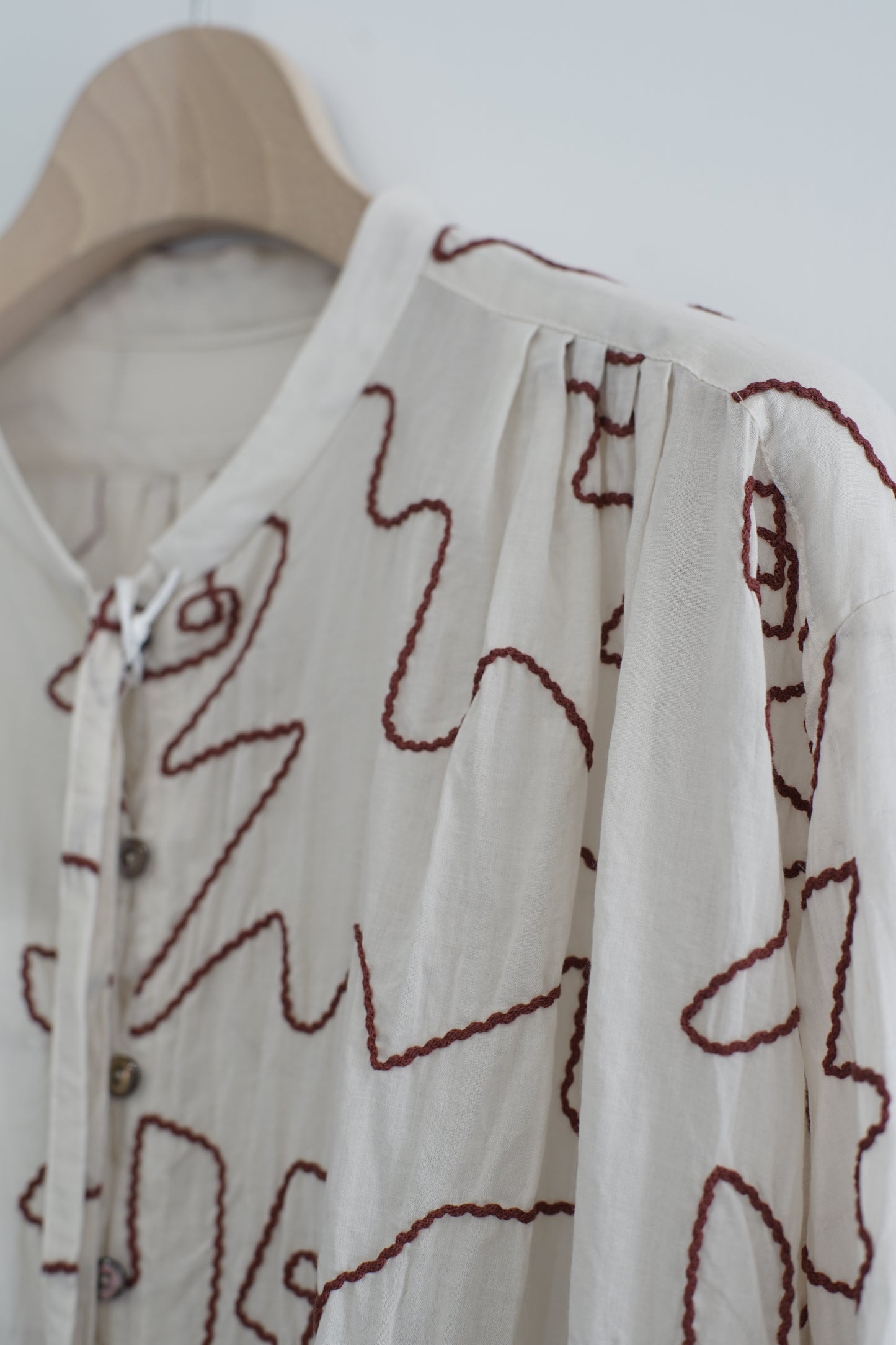 JöICEADDED / Geometric Pattern Shirt