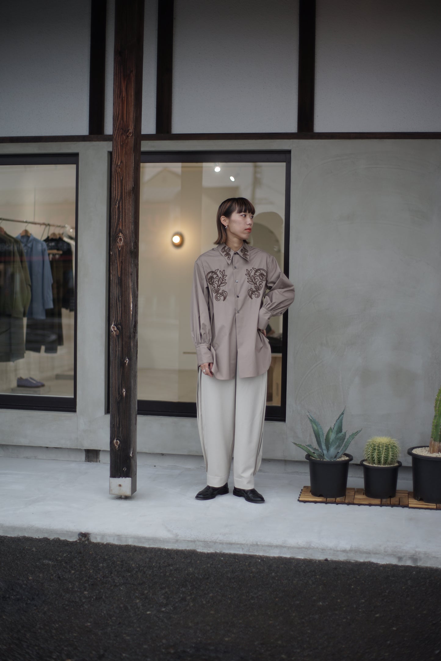 JöICEADDED / Embroidered Shirt