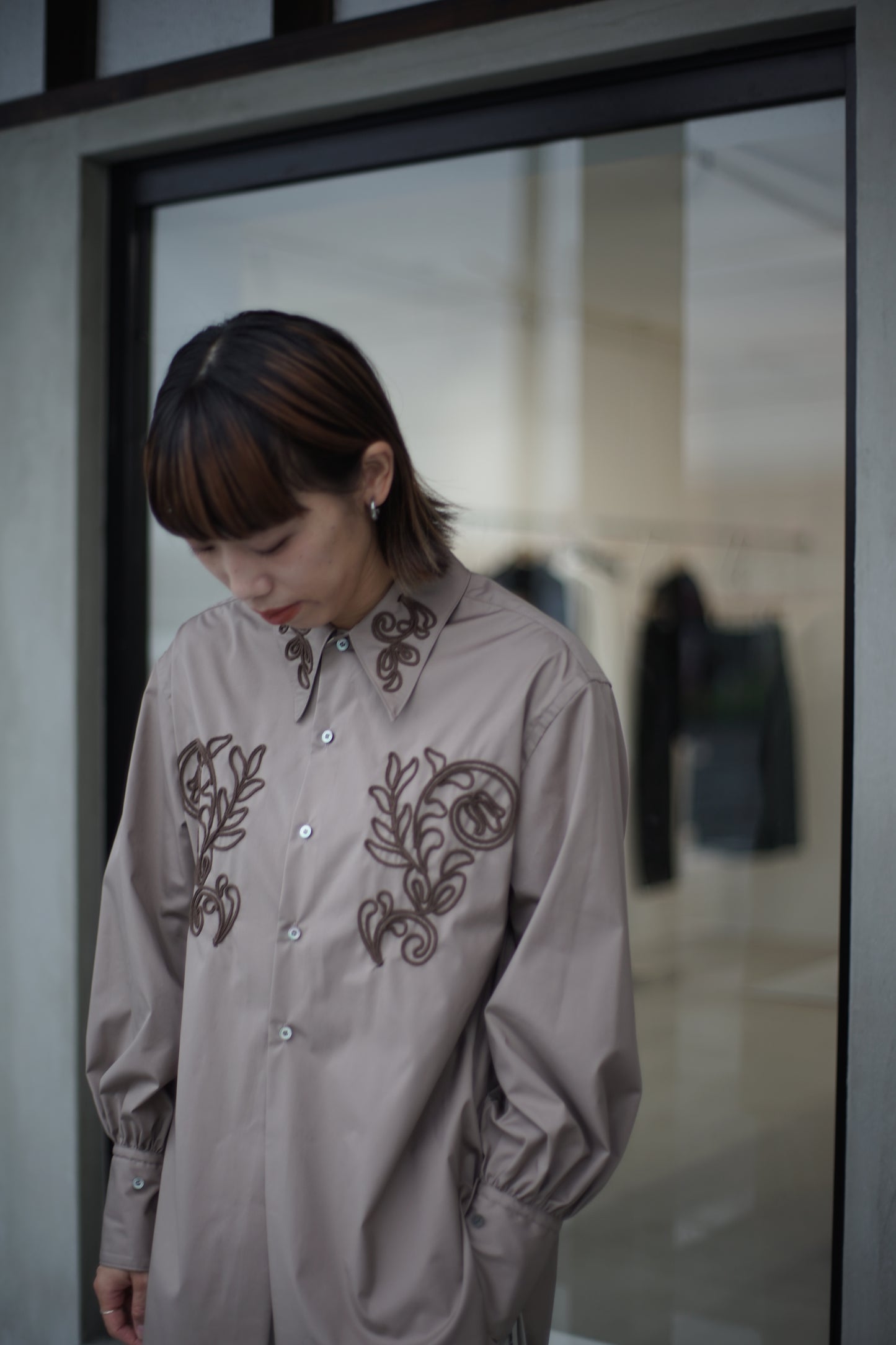 JöICEADDED / Embroidered Shirt