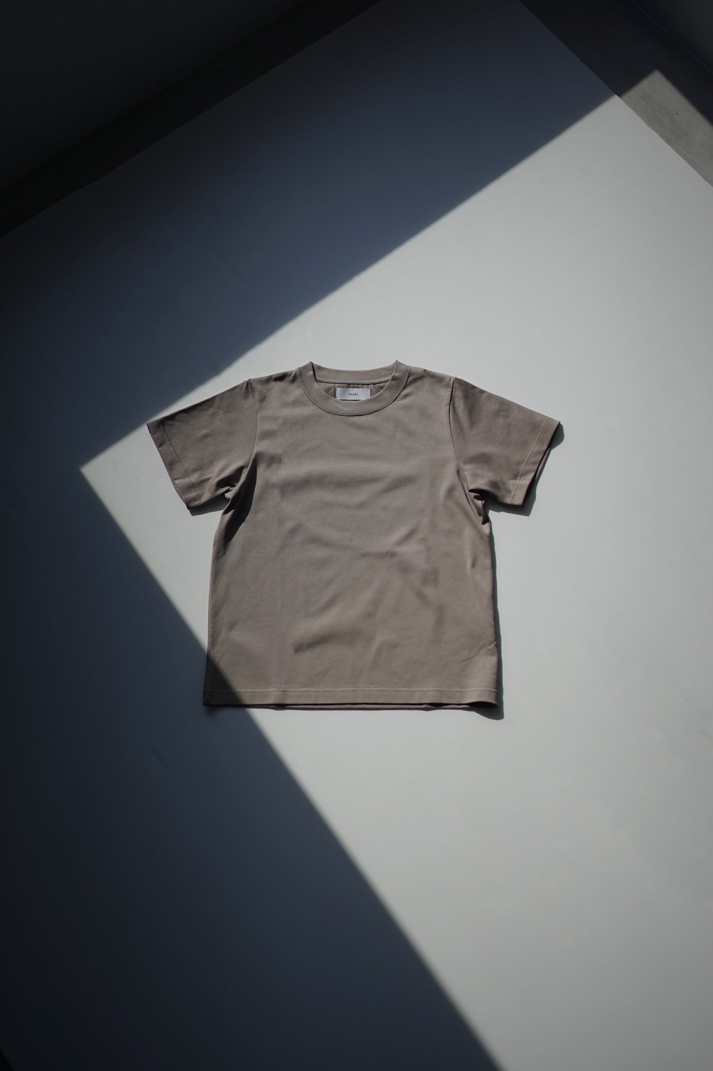 itochi / San Joaquin cotton paralleled single jersey crew neck t-shirt (womens)