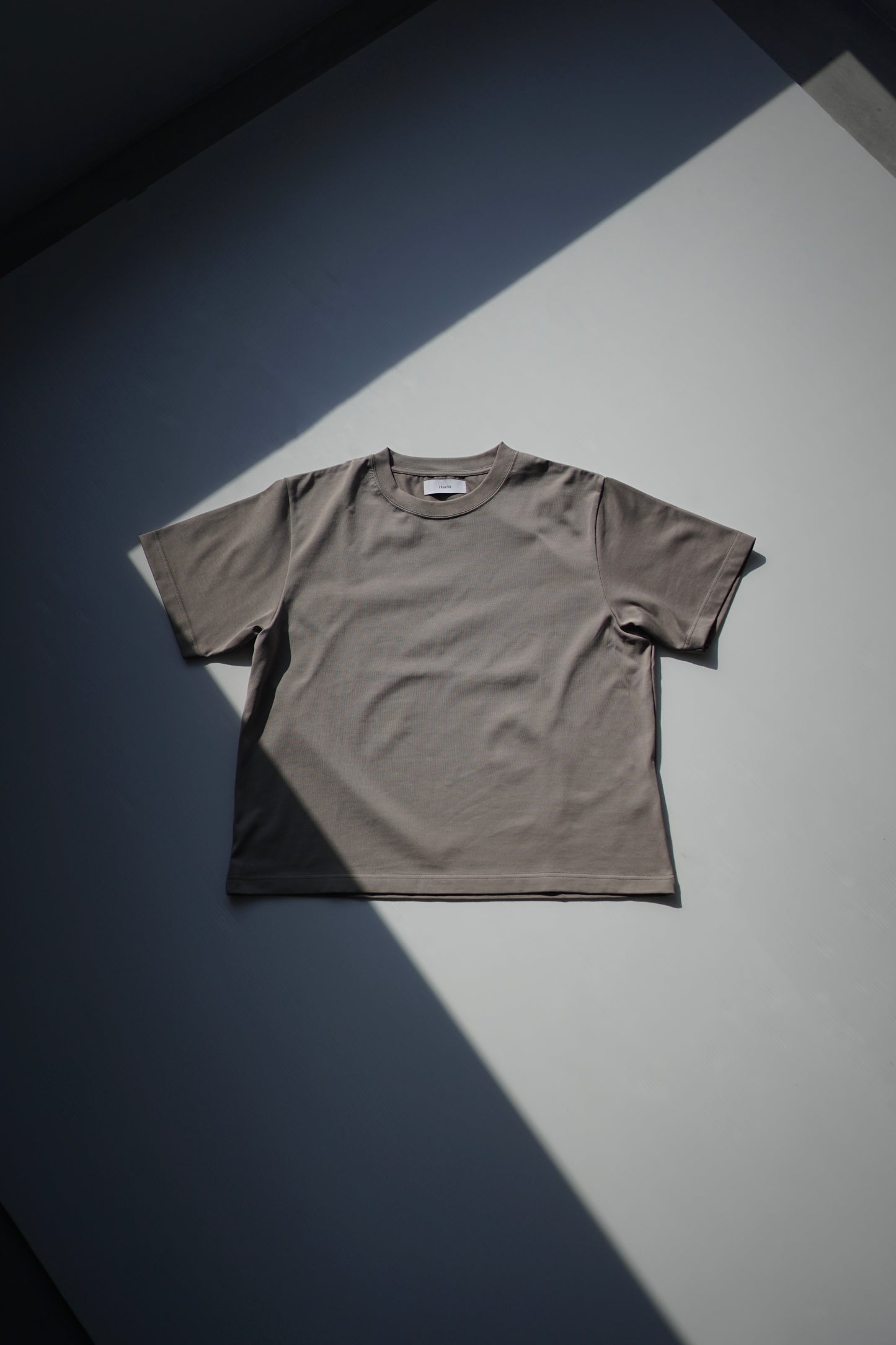 itochi / San Joaquin cotton paralleled single jersey crew neck t-shirt (mens/unisex)