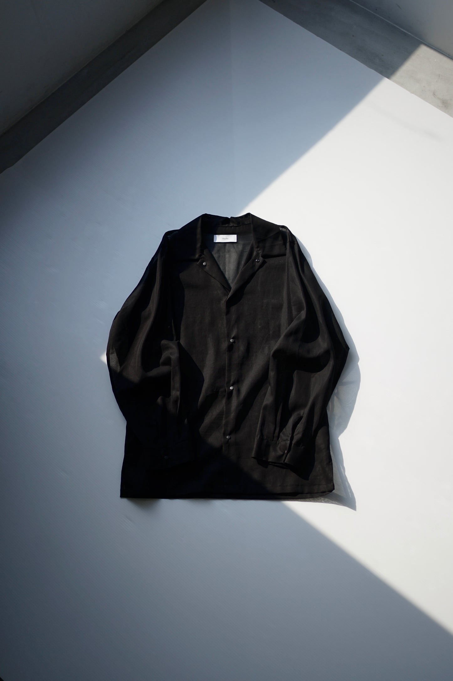 itochi / 100/2 cotton organdy simple shirt