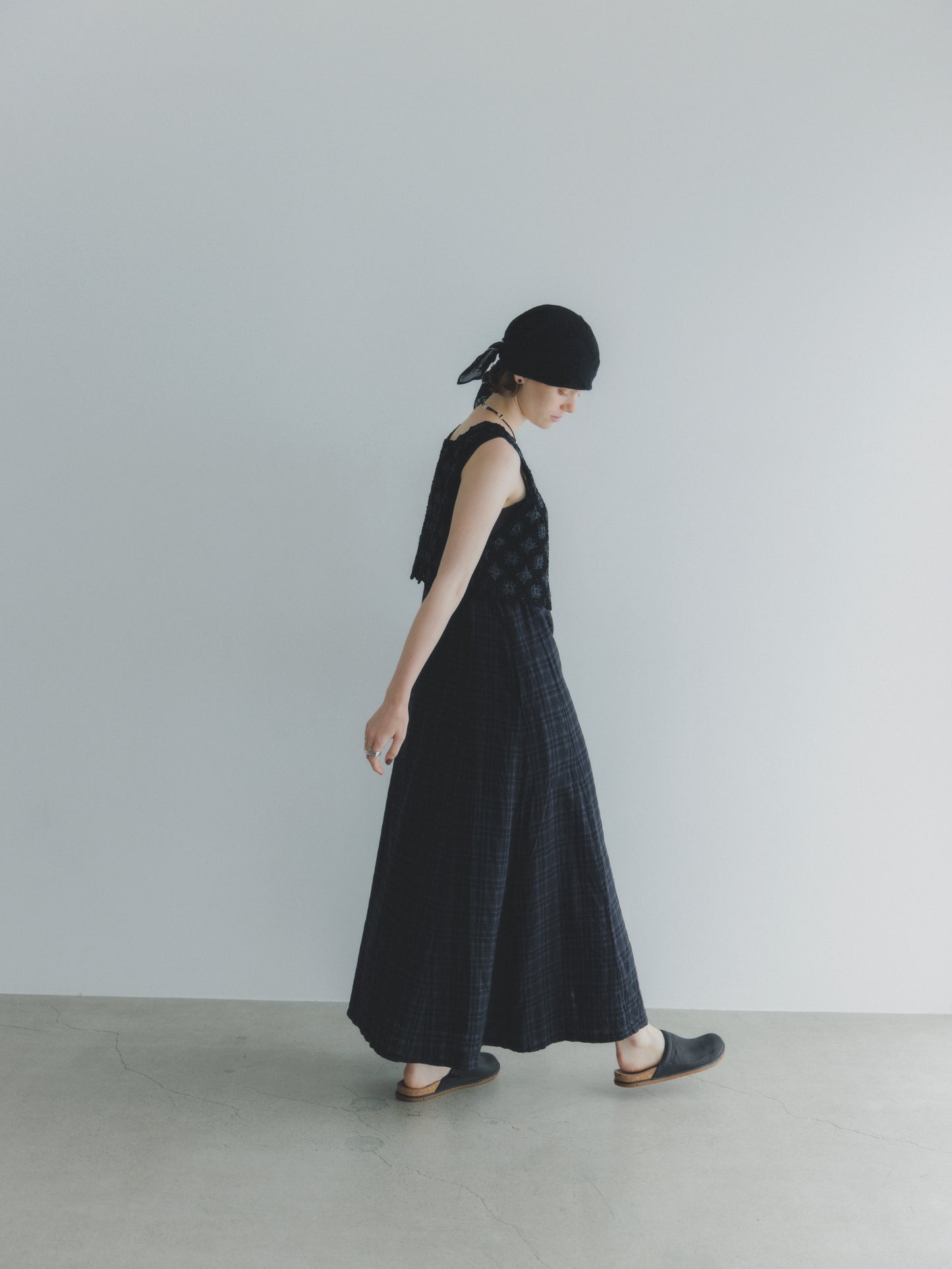 JöICEADDED / Check Pattern Camisole Dress