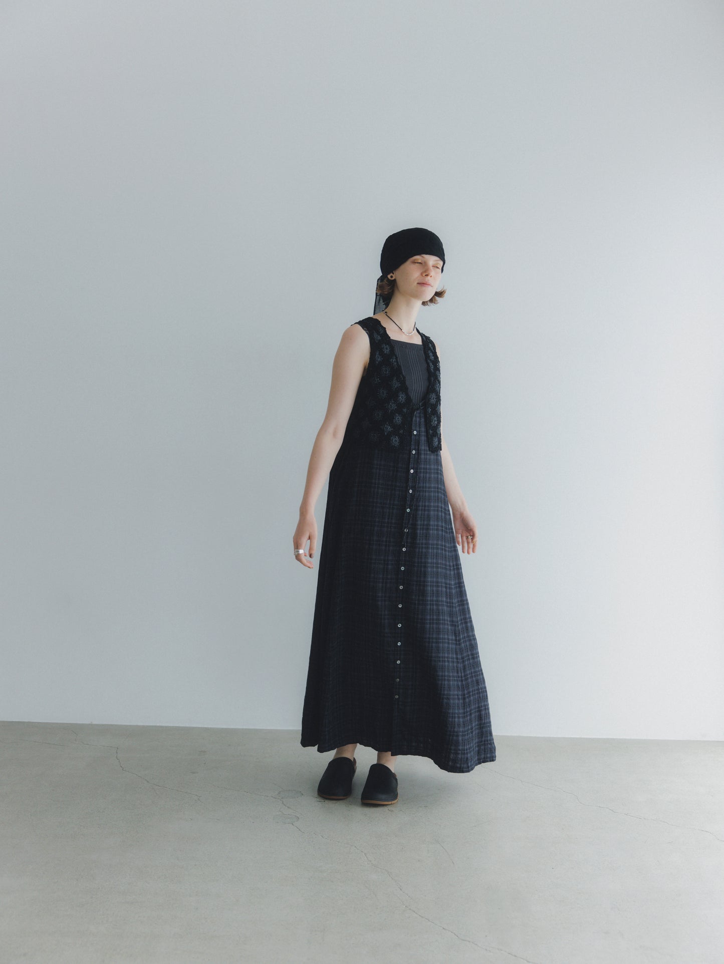 JöICEADDED / Check Pattern Camisole Dress