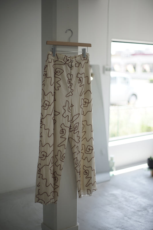 JöICEADDED / Geometric Pattern Pants