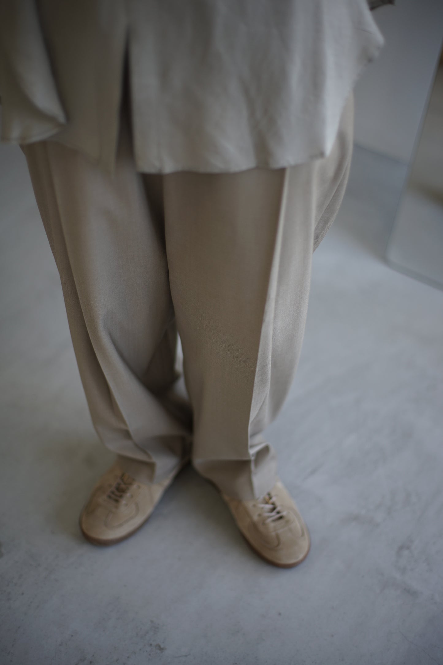 JöICEADDED / Deep Tuck Trousers