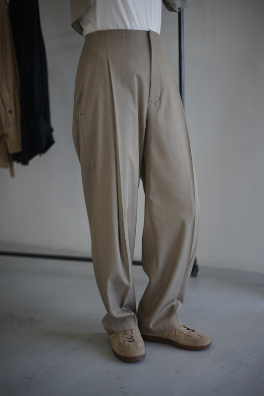 JöICEADDED / Deep Tuck Trousers