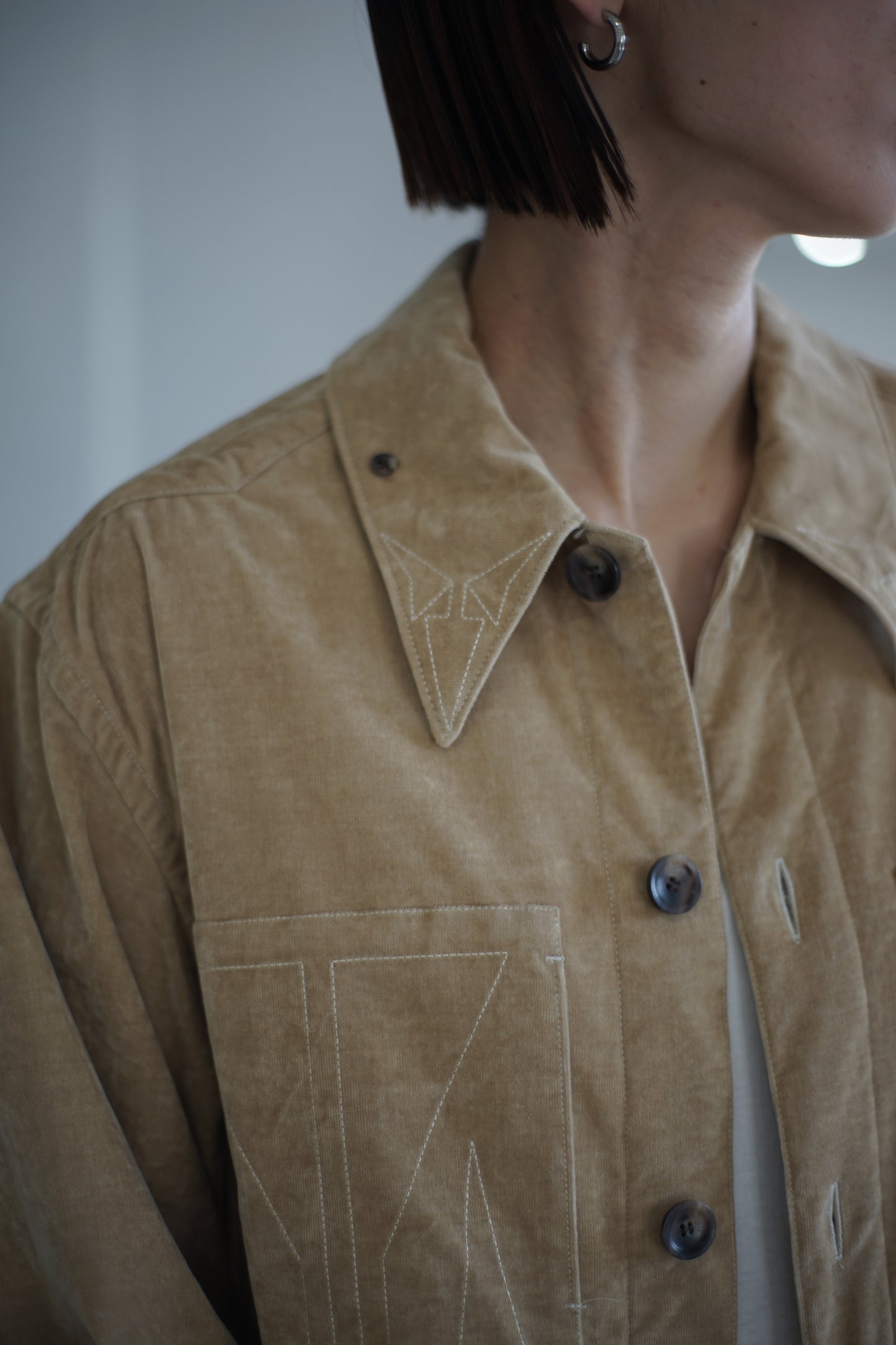 JöICEADDED / Geometric ST Overshirt
