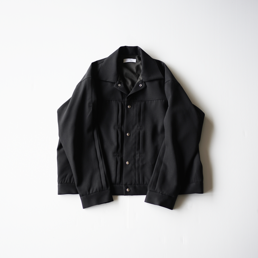 [30%OFF] itochi / High density wool gabardine pleated jacket