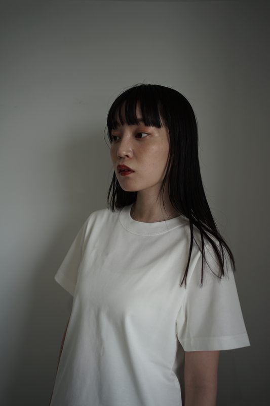 itochi / San Joaquin cotton paralleled single jersey crew neck t-shirt (womens)