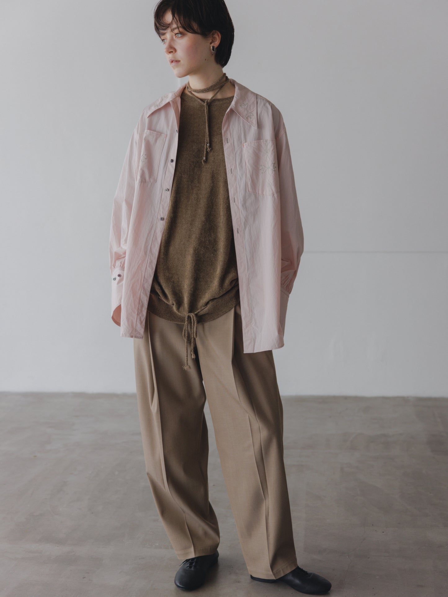 JöICEADDED / Deep Tuck Trousers