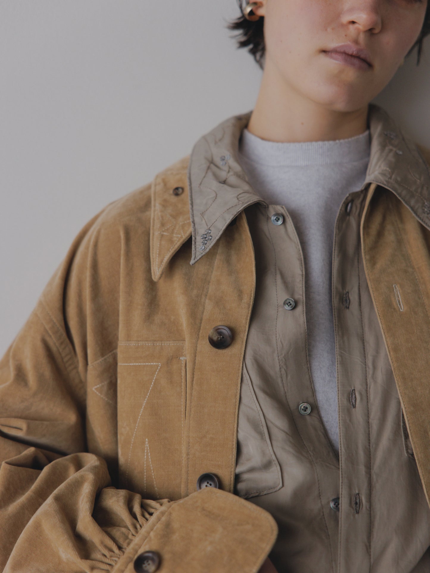 JöICEADDED / Geometric ST Overshirt